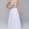 Nina Canacci - 8035 Dress In White Formal Gowns 2 Nina Canacci - 8035 Dress In White Formal Gowns