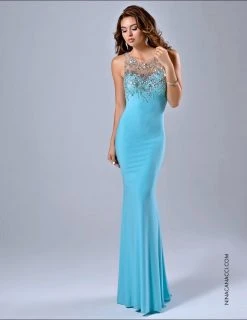 Nina Canacci - 8038 Dress In Aqua