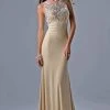Nina Canacci - 8038 Dress In Champagne 1 Nina Canacci - 8038 Dress In Champagne