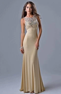 Nina Canacci - 8038 Dress In Champagne