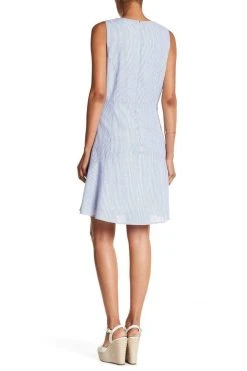 Cocktail Dresses Nina Leonard - L5358A Sleeveless, Jewel A-line Dress