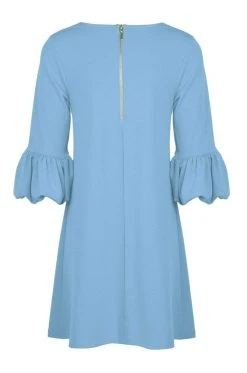 Nina Leonard - L6832B Balloon Hem Quarter Length Sleeve Shift Dress 21 Nina Leonard - L6832B Balloon Hem Quarter Length Sleeve Shift Dress