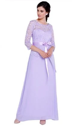 Nox Anabel - 5116 Lace Illusion Dress Formal Gowns 17 Nox Anabel - 5116 Lace Illusion Dress Formal Gowns