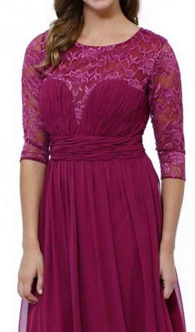 Nox Anabel - 5118 Illusion Sweetheart Long Evening Gown Formal Gowns 6 Nox Anabel - 5118 Illusion Sweetheart Long Evening Gown Formal Gowns