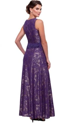 Formal Gowns Nox Anabel - 5139 Lace Embroidered A-line Dress