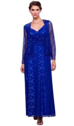 Formal Gowns Nox Anabel - 5140 Lace V-Neck A-Line Dress 13 Formal Gowns Nox Anabel - 5140 Lace V-Neck A-Line Dress