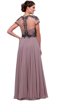 Nox Anabel - 5143 Beaded Embellished A-Line Gown 21 Nox Anabel - 5143 Beaded Embellished A-Line Gown