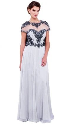 Nox Anabel - 5143 Beaded Embellished A-Line Gown 17 Nox Anabel - 5143 Beaded Embellished A-Line Gown