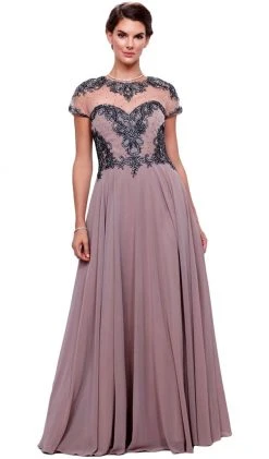 Nox Anabel - 5143 Beaded Embellished A-Line Gown 19 Nox Anabel - 5143 Beaded Embellished A-Line Gown