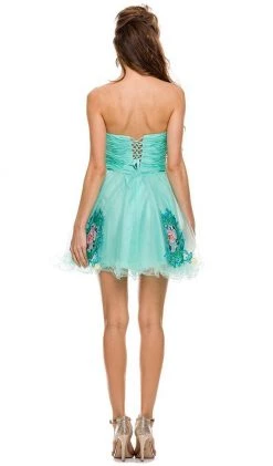 Cocktail Dresses Nox Anabel - 6041 Ruched A-Line Dress