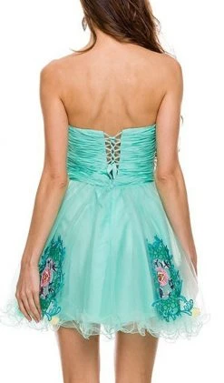 Cocktail Dresses Nox Anabel - 6041 Ruched A-Line Dress