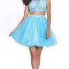 Cocktail Dresses Nox Anabel - 6057 Two-Piece Lace And Tulle Cocktail Dress 2 Cocktail Dresses Nox Anabel - 6057 Two-Piece Lace And Tulle Cocktail Dress