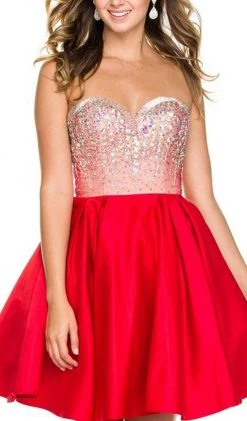 Nox Anabel - 6167 Beaded Cocktail Dress Cocktail Dresses