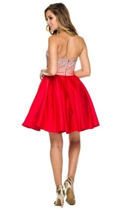 Nox Anabel - 6167 Beaded Cocktail Dress Cocktail Dresses