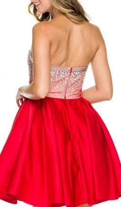 Nox Anabel - 6167 Beaded Cocktail Dress Cocktail Dresses