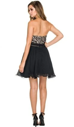 Nox Anabel - 6169 Embroidered Sweetheart Dress Cocktail Dresses