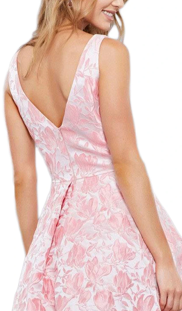 Nox Anabel - 6362 Embroidered Floral Cocktail Dress 6 Nox Anabel - 6362 Embroidered Floral Cocktail Dress