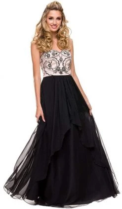 Nox Anabel - 8146 Strapless Sweetheart A-Line Dress 12 Nox Anabel - 8146 Strapless Sweetheart A-Line Dress