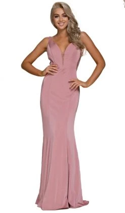 Nox Anabel - C001 Bejeweled Illusion Inset Plunging V-Neck Evening Gown 13 Nox Anabel - C001 Bejeweled Illusion Inset Plunging V-Neck Evening Gown