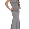 Nox Anabel - C001 Bejeweled Illusion Inset Plunging V-Neck Evening Gown 1 Nox Anabel - C001 Bejeweled Illusion Inset Plunging V-Neck Evening Gown