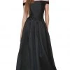 Nox Anabel - C007 Sleek Off Shoulder Mikado A-Line Gown 1 Nox Anabel - C007 Sleek Off Shoulder Mikado A-Line Gown