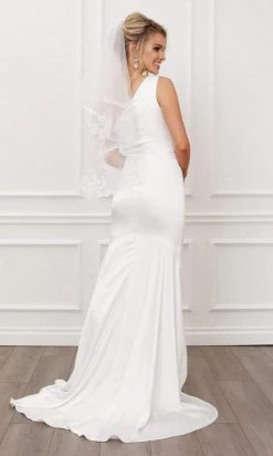 Nox Anabel - E483 One Shoulder Mermaid Dress Formal Gowns