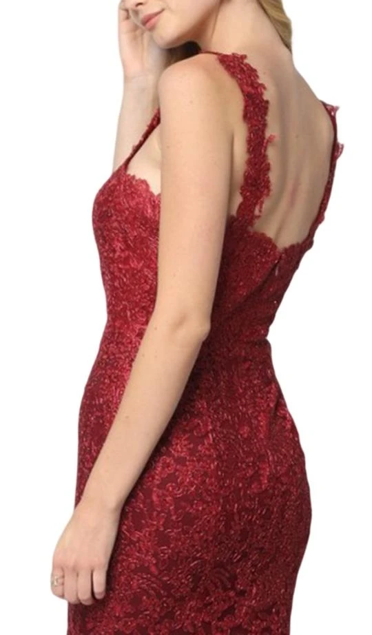 Formal Gowns Nox Anabel - Lace Sweetheart Mermaid Evening Gown R216 - 1 Pc Silver In Size S Available 6 Formal Gowns Nox Anabel - Lace Sweetheart Mermaid Evening Gown R216 - 1 Pc Silver In Size S Available