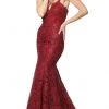 Formal Gowns Nox Anabel - R216 Allover Lace Sleeveless Mermaid Dress