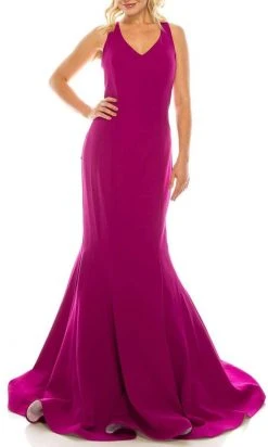 Odrella - 4225 Bejeweled Cutout Racerback Sleeveless Trumpet Gown Formal Gowns 9 Odrella - 4225 Bejeweled Cutout Racerback Sleeveless Trumpet Gown Formal Gowns