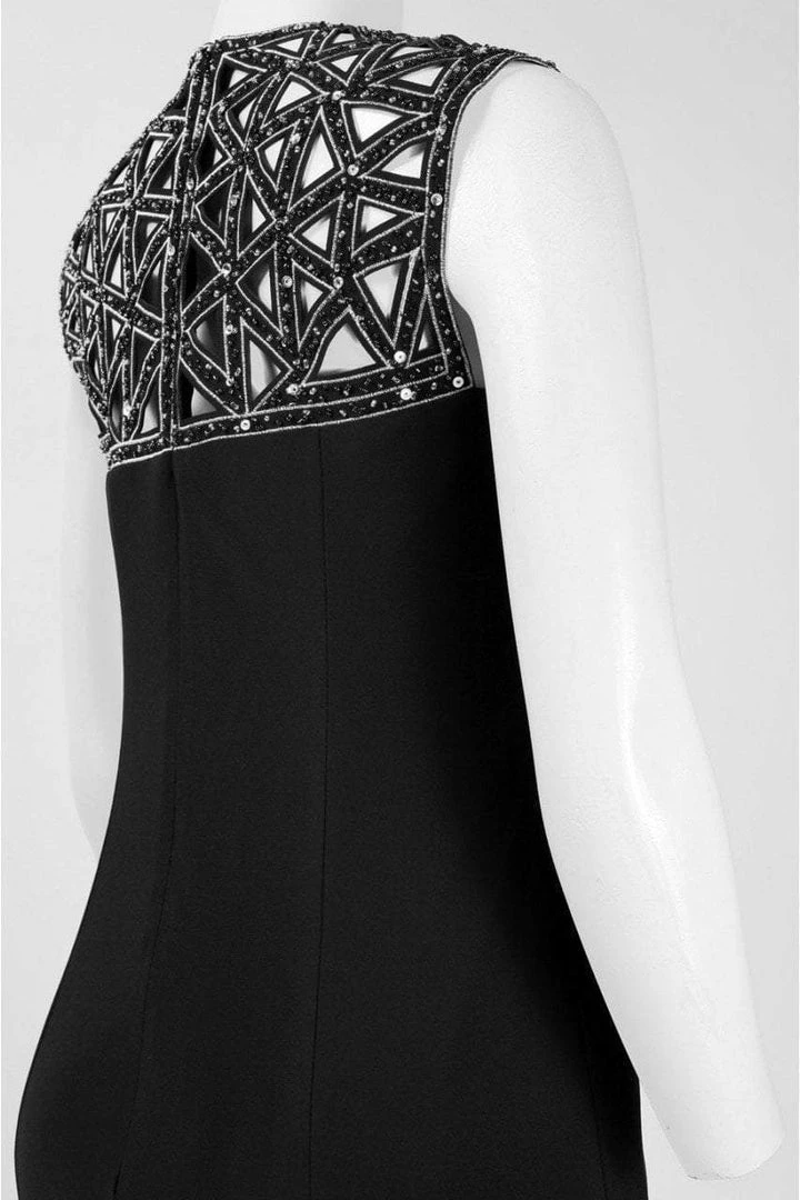 Patra - P1283 Embellished Jewel Sheath Dress 5 Patra - P1283 Embellished Jewel Sheath Dress