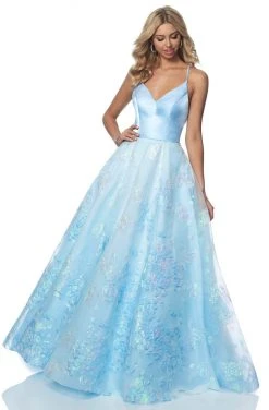 Blush By Alexia Designs Formal Gowns Pink By Blush - 5827 Fit And Flare A-line Dress