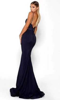 Portia And Scarlett - Lody Sienna No Lace Train Sweetheart Dress 16 Portia And Scarlett - Lody Sienna No Lace Train Sweetheart Dress