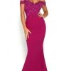 Formal Gowns Portia And Scarlett - Sienna Gown Lace Off Shoulder Fitted Dress 2 Formal Gowns Portia And Scarlett - Sienna Gown Lace Off Shoulder Fitted Dress