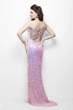 Formal Gowns Primavera Couture - 1122 Sequined Sheath Dress
