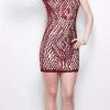 Cocktail Dresses Primavera Couture - 1304 Bedazzled Jewel Cocktail Dress
