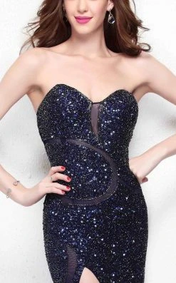 Primavera Couture - 1517 Strapless Sweetheart Sheath Dress 10 Primavera Couture - 1517 Strapless Sweetheart Sheath Dress