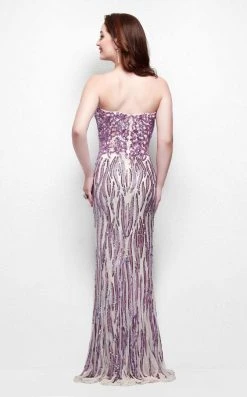 Primavera Couture - 1525 Embellished Strapless Sheath Long Dress Formal Gowns 9 Primavera Couture - 1525 Embellished Strapless Sheath Long Dress Formal Gowns