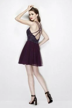 Primavera Couture - 1921 Beaded Halter A-line Dress Cocktail Dresses 11 Primavera Couture - 1921 Beaded Halter A-line Dress Cocktail Dresses