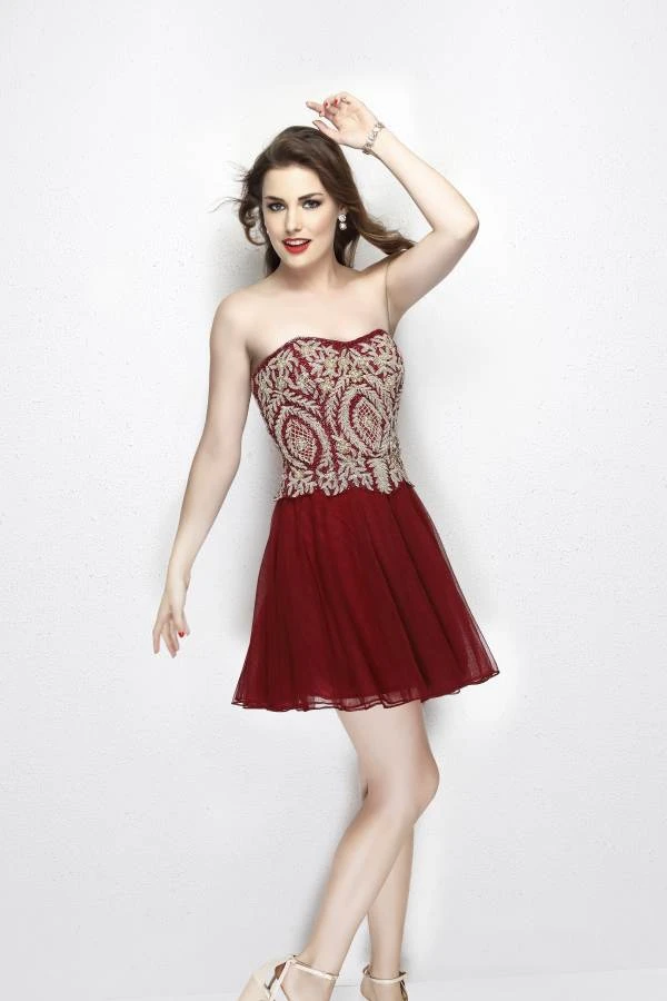 Primavera Couture - 1924 Beaded Sweetheart Tulle Dress Cocktail Dresses 6 Primavera Couture - 1924 Beaded Sweetheart Tulle Dress Cocktail Dresses