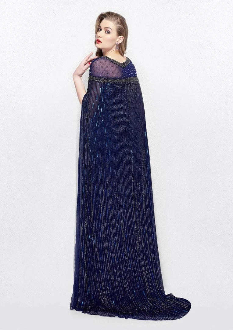 Primavera Couture - 1984 Embellished Illusion Jewel Sheath Dress 4 Primavera Couture - 1984 Embellished Illusion Jewel Sheath Dress