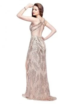 Formal Gowns Primavera Couture - 3006 Strappy Embellished Evening Gown