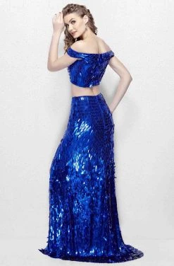 Formal Gowns Primavera Couture - 3008 Two Piece Embellished Sheath Dress