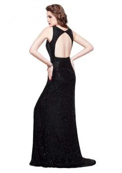 Formal Gowns Primavera Couture - 3016 Embellished Halter Dress