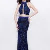 Primavera Couture - 3023 Two-Piece Halter Evening Gown 1 Primavera Couture - 3023 Two-Piece Halter Evening Gown