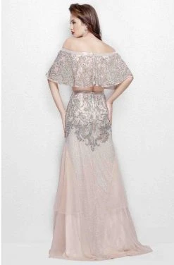 Primavera Couture - 3034 Two Piece Embellished Dress 9 Primavera Couture - 3034 Two Piece Embellished Dress