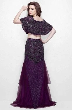 Primavera Couture - 3034 Two Piece Embellished Dress