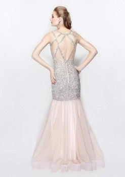 Formal Gowns Primavera Couture - 3039 Sparkling Sequined Sleeveless Mermaid Gown