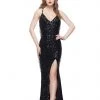 Primavera Couture - 3053 Sequined Fringe Festooned Gown Formal Gowns 1 Primavera Couture - 3053 Sequined Fringe Festooned Gown Formal Gowns