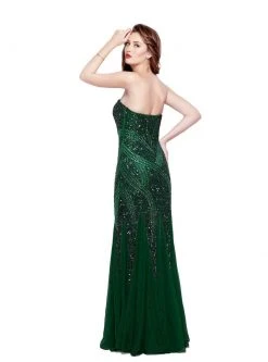 Primavera Couture - 3069 Strapless Sweetheart Sequined Gown Formal Gowns