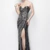Primavera Couture - 9982 Strapless Sequined Evening Gown Formal Gowns 2 Primavera Couture - 9982 Strapless Sequined Evening Gown Formal Gowns